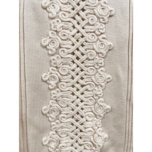 Per Se Knitted White Sweater - Picture 4 of 6